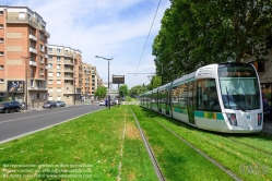 Viennaslide-05393665 Bd Algerie 351 01 Paris, Straßenbahnlinie T3 - Paris, Tramway Line T3